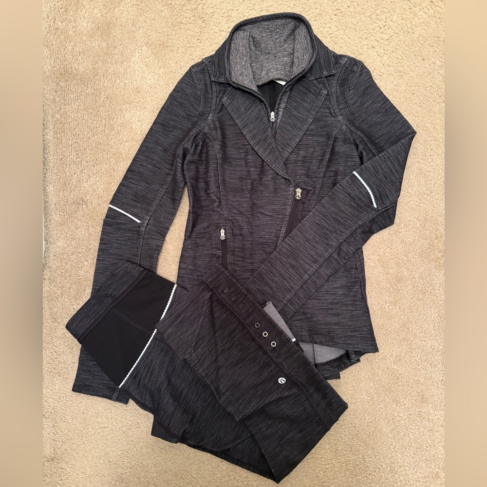 Lululemon Leggings and Jacket Set